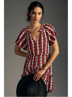Dresses | Formal Ruched Chiffon Minidress